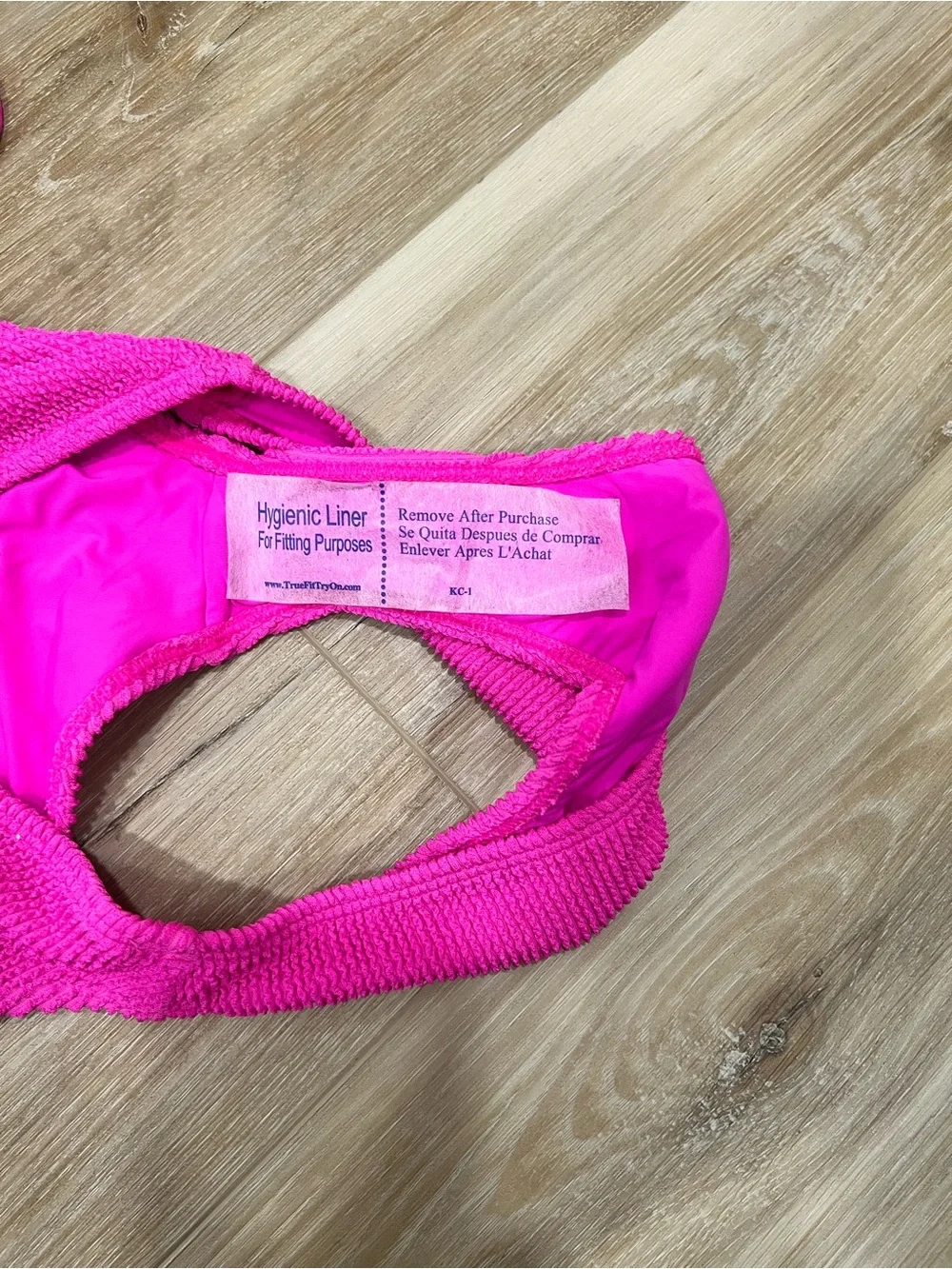 Good American Vibrant Pink Bikini Set